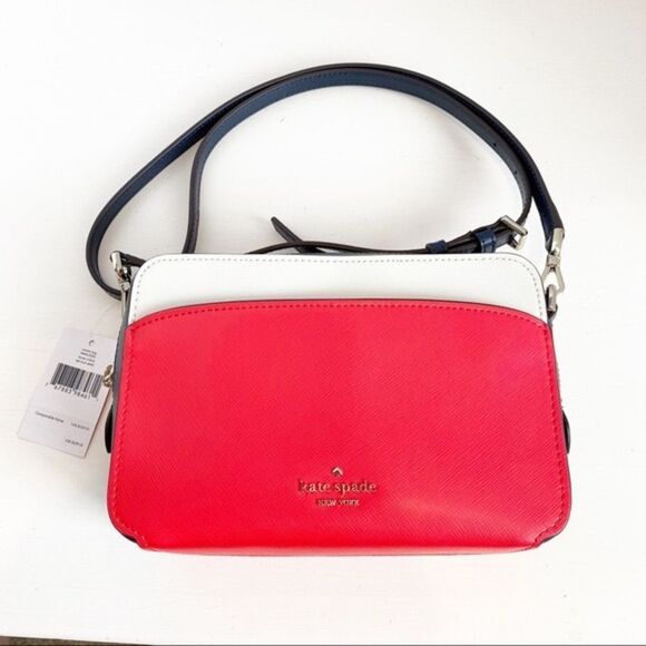 NEW - Kate Spade New York Lauryn Colorblock Camera Bag - Picture 11 of 11
